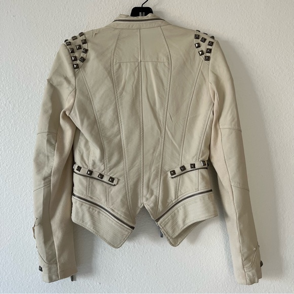 TCEC Riveted Faux Leather Jacket - Picture 8 of 16